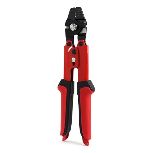 Drahtseil-Crimpzange Angeln Crimpzange Doppelte Crimphülsen Schwerlast Drahtvorfach Angeln Crimper Zange Outdoor Drahtseil von Sxett