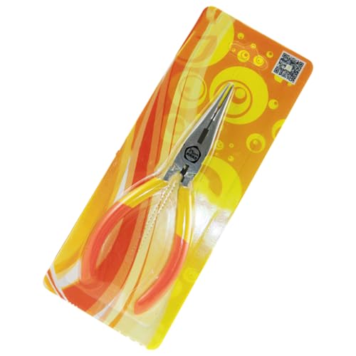 Mehrzweck-Spitzzange, 11,4 cm, vielseitiges manuelles Werkzeug, federbelastet, einfache Bedienung für und Reparaturen, gezackte Backen Mehrzweck-Spitzzange, 11,4 cm, vielseitiges manuelles Werkzeug, federbelastet, einfache Bedienung für und Reparaturen, gezackte Backen von Sxett