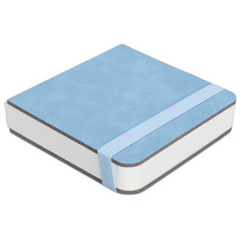 Aquarell Skizzenbuch Zum Malen, 30 Blatt 10 X 10 Cm Taschen Aquarell Notizbuch, Tragbares Aquarell Papier Tagebuch Zum Skizzieren, Kritzeln und Schreiben (BLUE) von Sxhlseller