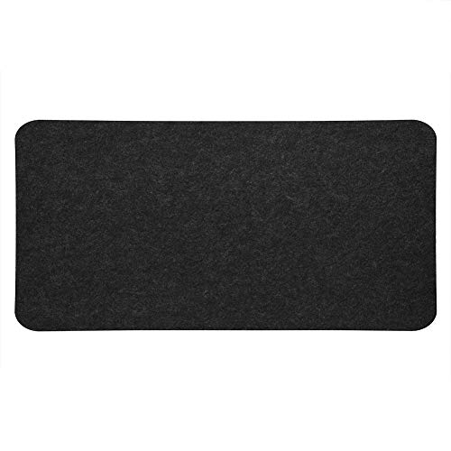 Büro Schreibtisch Mauspad, 68x33cm Staubdicht Antistatisch Anti-Kratzer Wärmeisolierung Mauspad Büro Schreibtisch Laptop Matte Computer PC Pads(Dunkelgrau) von Sxhlseller