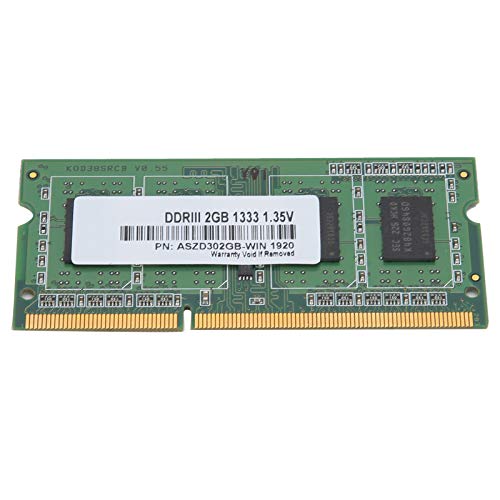 Sxhlseller DDR3 Laptop-Speicher RAM, 1333 MHz 2 GB 1,35 V Notebook-Speicher Bank Computerzubehör von Sxhlseller