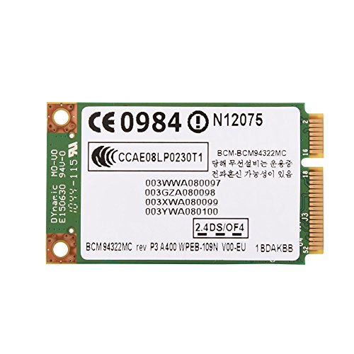 Drahtloser Netzwerkadapter, Professionelle 2.4G + 5G Dual-Band PCI-E WiFi Wireless Card für Laptop von Sxhlseller