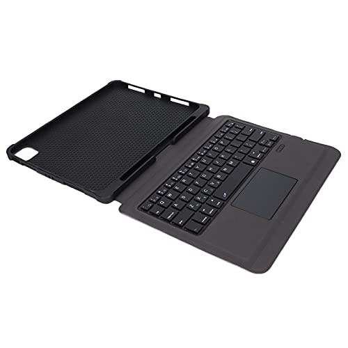 Kabellose Tastatur Tablet-Computer PC-Tastaturen, mit Schutzhülle Ergonomisches Design-Zubehör, Ultraschlank, Leicht, Tragbar für OS Tablet 11in 10,9in (Schwarz) von Sxhlseller