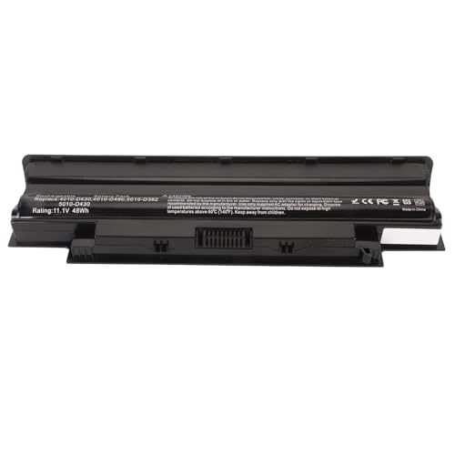 Laptop Akku, Ersatz Laptop Akku mit 5200 MAh, Schnellladung, Neuer Akku für Inspiron 13R N3010, N3110, 14R N4010, N4110, N4050, 15R N5010, N5110, N5030, N5040, N5050, 17R von Sxhlseller