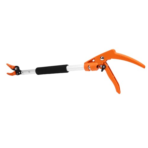 Sxhlseller 2 Fuß Lange Professionelle Obstpflückschere mit Unterstütztem Haken und Ergonomischem Griff Zum Ernten von Kaki-Trauben, Pfirsichen und Gurken in Obstgärten oder Gärten von Sxhlseller