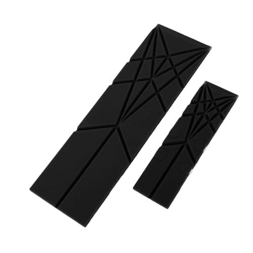 Sxhlseller 3 Messung in 1 Löffel, 2 PCs Tragbare Vielseitige Multifunktionale Falten Flache Löffel Silikon für Baby -Komplementärfutter (BLACK) von Sxhlseller