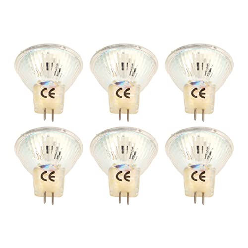 Sxhlseller 6 Stück Glühbirne, GU4 LED Birne 270LM Glühbirne, 15LED Energiesparbirne MR11 Lamp Beads, 12V 3W (Warmes Licht) von Sxhlseller