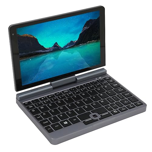 Sxhlseller 8 Zoll Touchscreen Laptop mit Stift, um 180 Grad Umklappbarer HD Bildschirm Handheld PC mit LPDDR5 12 GB RAM für Win10 11, Tragbarer RJ45 Business Laptop (12 GB + 256 von Sxhlseller