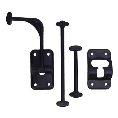 Sxhlseller 90 Grad RV Eingangstürhalter, T -Style -RV Eingangstürhalter Easy Installation Multifunktionales Sichere Fixierung für Campervan (Black) von Sxhlseller