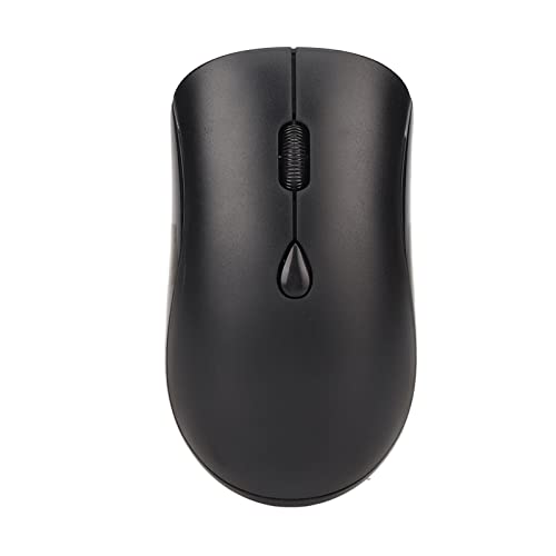 Sxhlseller Basics Kabellose Computermaus, 2,4 G Kabellose Maus, 2,4 G 1600 DPI Ergonomische Optische Maus, Wiederaufladbarer Akku, Bluetooth 5.2, Leise Maus für Office Desktops PC (Black) von Sxhlseller