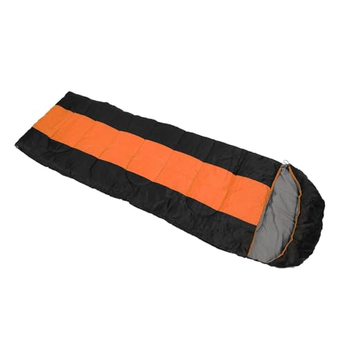 Sxhlseller Beheizter Schlafsack, Tragbares, Leichtes Camping -Heizteschlafsack für Rucksackwanderungen (ORANGE) von Sxhlseller