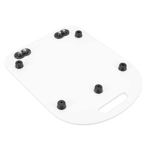 Sxhlseller Blender Slider -Tablett und Leicht zu Verwendende Verwendung Bequemer Griffgeräte Schieberie Slider Matte Einfache Reinigung Arbeitersparung mit Schutzpolstern für TM5 TM6 Mixer (WHITE) von Sxhlseller