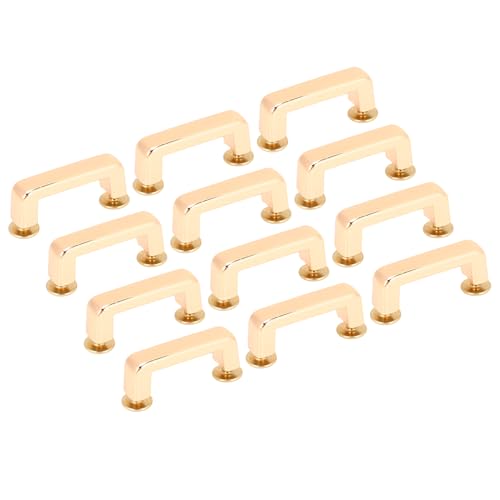 Sxhlseller Bogenbrückennieten, Bindungsschraube Nietkit Zinklegungsmetall 20 Sets 20x7x7mm Kompaktgröße Zum Dekorieren von Handwerkskleidung (GOLD) von Sxhlseller