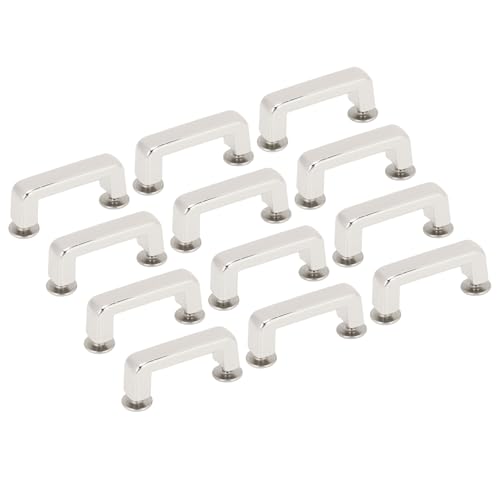 Sxhlseller Bogenbrückennieten, Bindungsschraube Nietkit Zinklegungsmetall 20 Sets 20x7x7mm Kompaktgröße Zum Dekorieren von Handwerkskleidung (SILVER) von Sxhlseller