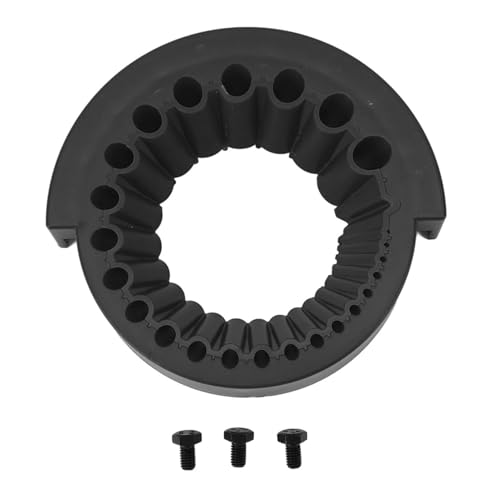 Sxhlseller Bohrer -Bitscharfschärfer, Power Bohrer Bit Mühle Abs Breite Kompatibilität Langes Lebensdauer Tragbar Sorgfältig Konstruierte Nische für 2 Bis 13 Mm Bohrerbits (BLACK) von Sxhlseller