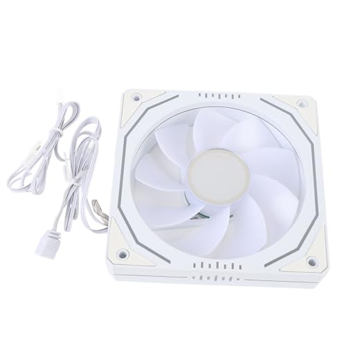Sxhlseller CPU -Kühlventilator, 120 Mm 9 Messer 3 Pin Argb Resonanzreduzierung für Computerkühlungslüfter für Computer (Rückwärtsklingen) von Sxhlseller
