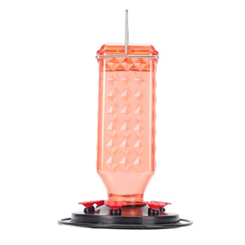 Sxhlseller Colibrí -Feeder, Vogelfutterbreite Mund Design 6 Futterhäfen in Form von Gartenblumen (Rot) von Sxhlseller