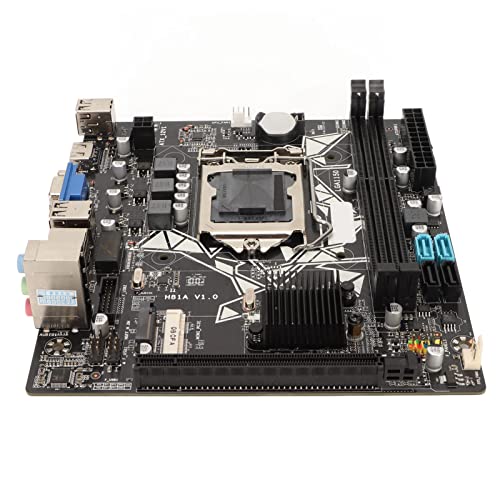 Sxhlseller Computer-Motherboard, Gaming-Motherboard PC-Motherboard, Motherboard für LGA1150 DDR3, HD-Multimedia-Schnittstelle, VGA-PCIE-Schnittstelle, Gaming-Motherboard für PC Sxhlseller Computer-Motherboard, Gaming-Motherboard PC-Motherboard, Motherboard für LGA1150 DDR3, HD-Multimedia-Schnittstelle, VGA-PCIE-Schnittstelle, Gaming-Motherboard für PC von Sxhlseller