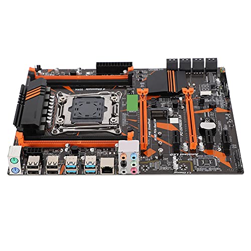 Sxhlseller Computer-Motherboard, X99 LGA2011-3 DDR4 Tragbares Multifunktions-Computer-Desktop-Motherboard-Mainboard für X99-Chipsatz von Sxhlseller