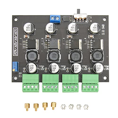 Sxhlseller DC-zu-DC-Abwärtsmodul, Mehrkanal-Stromversorgung, Stabile Spannung, Geräuscharm für Industrielle Automatisierungssteuerung, LED-Beleuchtung, Kommunikationsausrüstung von Sxhlseller