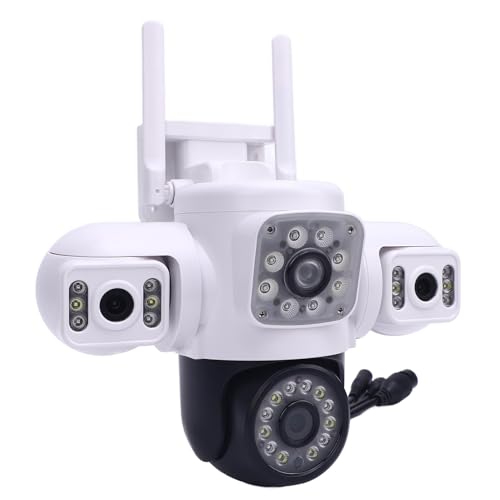 Sxhlseller DREI Lens Wireless Outdoor Überwachungskamera mit AI Motion Tracking IP66 WEATHERFORTE WLAN Überwachungssystem für die Überwachung des Hauses und für den Multi Gerätezugriff (EU-Stecker) Sxhlseller DREI Lens Wireless Outdoor Überwachungskamera mit AI Motion Tracking IP66 WEATHERFORTE WLAN Überwachungssystem für die Überwachung des Hauses und für den Multi Gerätezugriff (EU-Stecker) von Sxhlseller
