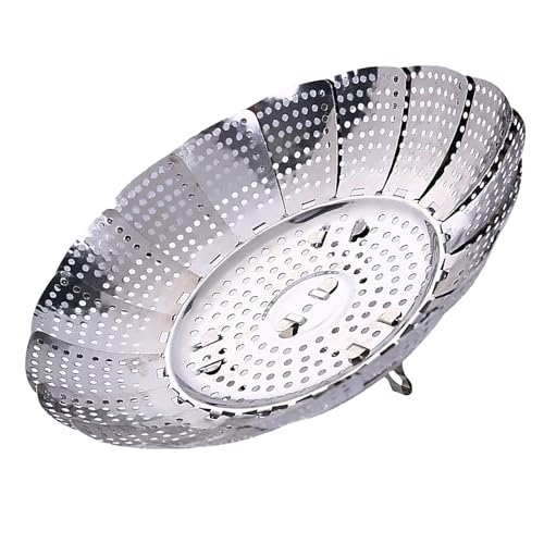 Sxhlseller Dampfkorb, Dampffalte mit Rost, die Leicht mit Abflusslöchern für den Topf zu Reinigen zu Reinigen Ist (#2) von Sxhlseller