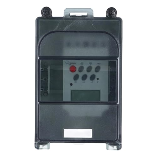 Sxhlseller Digital Pool Timer Box, Kennwortsperrdesign Programmierbares Harz -PC -Cover Robuste Batteriepool Pumpe Controller für Heizung Sxhlseller Digital Pool Timer Box, Kennwortsperrdesign Programmierbares Harz -PC -Cover Robuste Batteriepool Pumpe Controller für Heizung von Sxhlseller