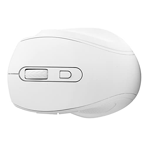 Sxhlseller Drahtlose Maus 2,4 GHz Büro/Gaming Ergonomische Mäuse Niedliche Mode Notebook Desktop-Computer Zubehör Silent Design Leichtes Tragbares Gerät Geeignet für Büro und Zuhause (Weiss) von Sxhlseller