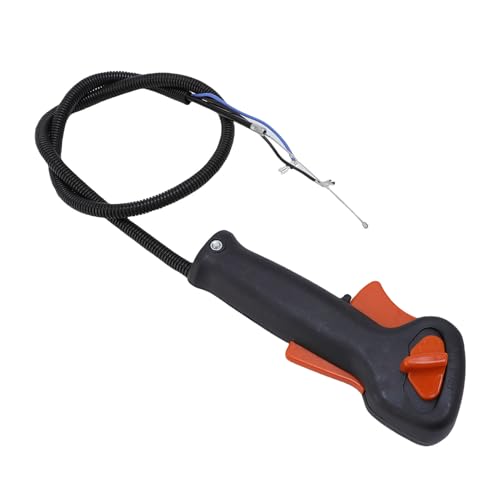 Sxhlseller Ersatz-Gasgriff für FS75 FS80 FS85 Fadentrimmer, Schaltereinheit mit Kabel und Verdrahtung, kompatibles Kunststoffgriffteil für die Reparatur von Freischneidern von Sxhlseller