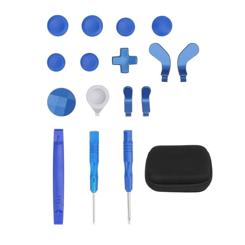 Sxhlseller Ersatz Thumbsticks für Elite Series 2 für Elite Series 2 Core Wirelesss Controller, Inklusive 6 Thumbsticks Joysticks, 4 Paddles, 2 D Pads, Werkzeugtasche für Elite Series 2 für von Sxhlseller