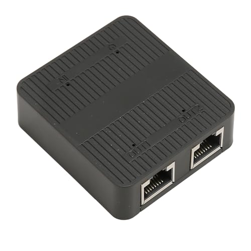 Sxhlseller Ethernet-Splitter, 1 zu 2 High Speed 1000 Mbit/s, Netzwerk-LAN-Adapter mit USB-Stromkabel, RJ45-Internet-Splitter für Cat 5 6 7 8 LAN-Kabel Sxhlseller Ethernet-Splitter, 1 zu 2 High Speed 1000 Mbit/s, Netzwerk-LAN-Adapter mit USB-Stromkabel, RJ45-Internet-Splitter für Cat 5 6 7 8 LAN-Kabel von Sxhlseller