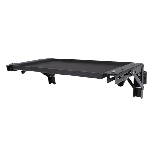 Sxhlseller Faltbare Arbeitstabelle für Packout -System, Kompakte Toolbox -Klapptisch mit Gummibeschichtung, Side Safe Storage Workbench von Sxhlseller