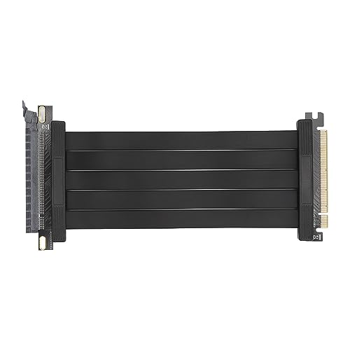 Sxhlseller Faltbarer PCIE 4.0 X16 Extender, 180 Grad Grafikkarten Verlängerungskabel High Speed ​​für RTX3090 RTX3080ti RTX3070, Gaming PCI Express GPU Verlängerungskabel, 7,9 Zoll Lang von Sxhlseller