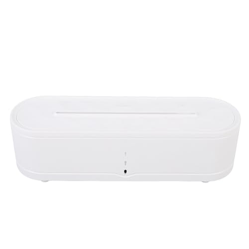 Sxhlseller Flamme ätherische Öl -Chilly -Luftbefeuchter, Fernbedienung Flammdiffusor Stumm für Schlafzimmer (WHITE) von Sxhlseller