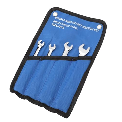 Sxhlseller Flex Head Ratcheting -Kombinationschlüssel Set, 1 Set 180 Grad Teleskop -Kopf Ratschen Kombinationschlüssel für Garage Projekte für Garage Projekte (4 Stück) von Sxhlseller