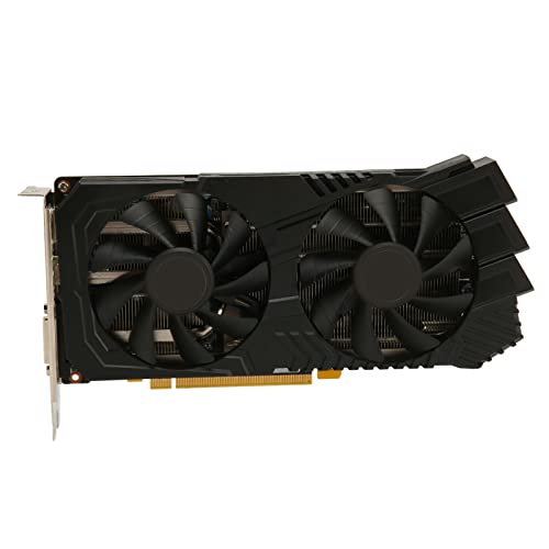 Sxhlseller Gaming Grafikkarte, RTX2060S 8G GDDR6 256 Bit Grafikkarte mit Zwei Lüftern, 8K HDR Desktop Grafikkarte mit Unterstützung für 3D API, Computer Grafikkarte für Office von Sxhlseller