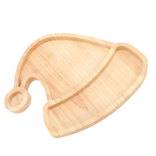 Sxhlseller Holzpflanzetaucer, Pflanzentopfschale Robuste Konstruktion Multifunktional Weihnachtsthemen Exquisites Erscheinungsbild für Picknick (Hutform) von Sxhlseller