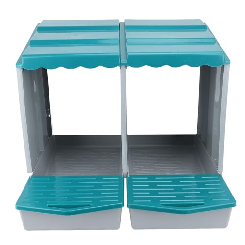 Sxhlseller Hühnerei -Verlegenbox, Abnehmbare Hühnernistschachtel PP für Garten (2 Fach) von Sxhlseller