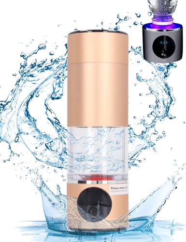Sxhlseller Hydrogen Water Bottle Pro – 2-in-1-Wasserstoff-Wassergenerator, Wasserstoff-Wassermaschine 5000 Ppb/10 Minuten, Hervorragende Wasserstofferzeugung von Sxhlseller