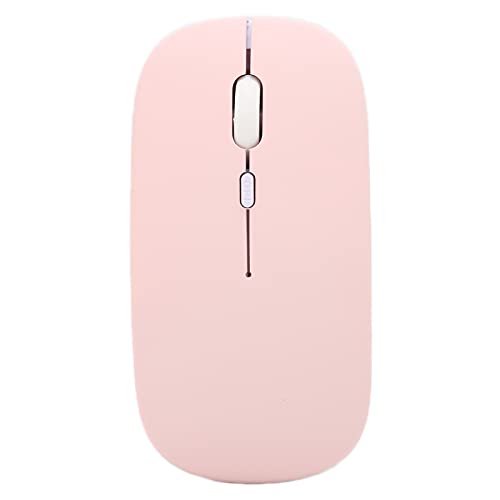 Sxhlseller Intelligente Tragbare -Funkmaus, Ergonomisches Design, Einstellbare Kabellose Maus mit 3 Geschwindigkeiten, DPI, Geeignet für Büro-Laptop-Computer-Tablet(Rosa) von Sxhlseller