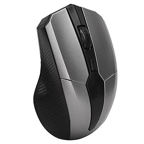 Sxhlseller Kabellose Computermaus,2,4 GHz Optische Mäuse mit 4 Tasten und USB-Empfänger,Gaming-Maus mit Scrollrad,Bild-Down- und Bild-Zurück-Tasten für Einfache Bedienung,Leicht und Tragbar von Sxhlseller
