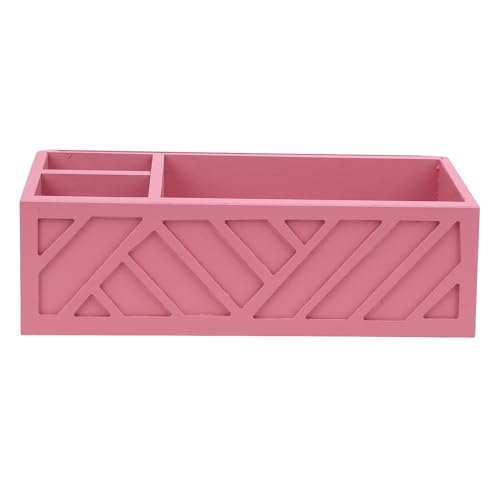 Sxhlseller Kaffee -Konsequenz -Organisatorbesitzer, Mode Wooden Coffee Station Organizer für die Bank, Leicht zu Reinigen mit Multifunktionen (PINK) von Sxhlseller