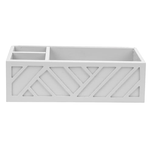 Sxhlseller Kaffee -Konsequenz -Organisatorbesitzer, Mode Wooden Coffee Station Organizer für die Bank, Leicht zu Reinigen mit Multifunktionen (WHITE) von Sxhlseller