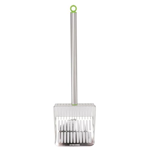 Sxhlseller Katzenstreu Scoop, Nicht -Stick -Slat Multifunktionales Hühnerstreu Schaufel für Hühnchen (Green) von Sxhlseller