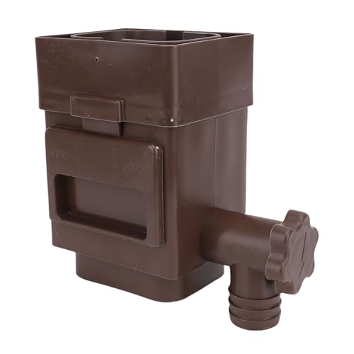 Sxhlseller Konservenfilteradapter, Verbesserter Effizienzdosisfilter Vermeiden Wasserakkumulation Kunststoff für 4 -Zoll 4 -Zoll Abflussrohr (Brown) von Sxhlseller