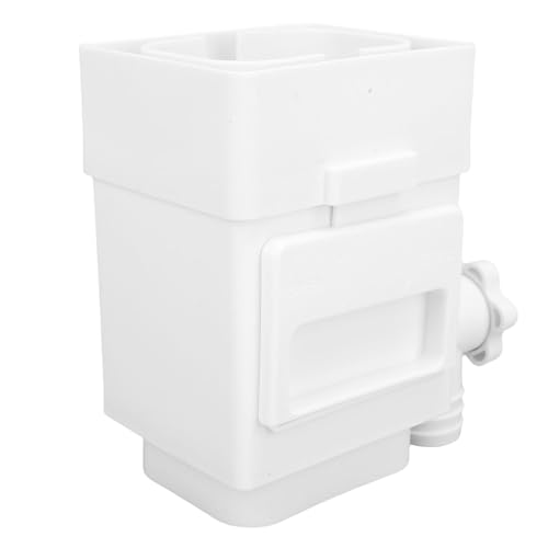 Sxhlseller Konservenfilteradapter, Verbesserter Effizienzdosisfilter Vermeiden Wasserakkumulation Kunststoff für 4 -Zoll 4 -Zoll Abflussrohr (White) von Sxhlseller