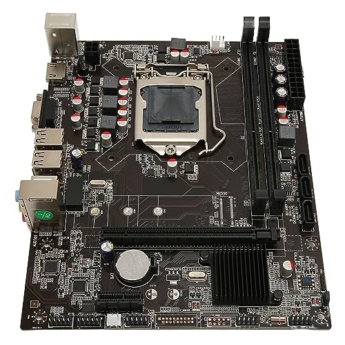 Sxhlseller LGA1155 PIN Zweikanal-DDR3-Computer-Motherboard mit Mehrphasiger Stromversorgung, H61A-Motherboard, Gaming-Motherboard, von Sxhlseller