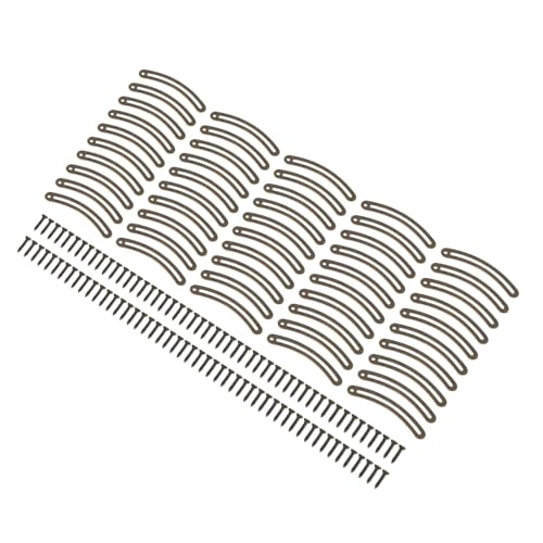 Sxhlseller LID -Stützscharnier, Soft Close Deckelstütze Scharnier Verhindern Erosion 100pcs Vielseitig für Schmuckkoffer (Bronze) von Sxhlseller