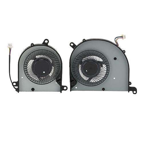 Sxhlseller Laptop-Lüfter für MSI PS63 Modern 8RC 8SC MS 16S1 Ersatz, Notebook-Kühlerlüfter, 4-poliges Netzteil, Einfache Installation, Schnelle Wärmeableitung (CPU- und GPU-Lüfter) von Sxhlseller