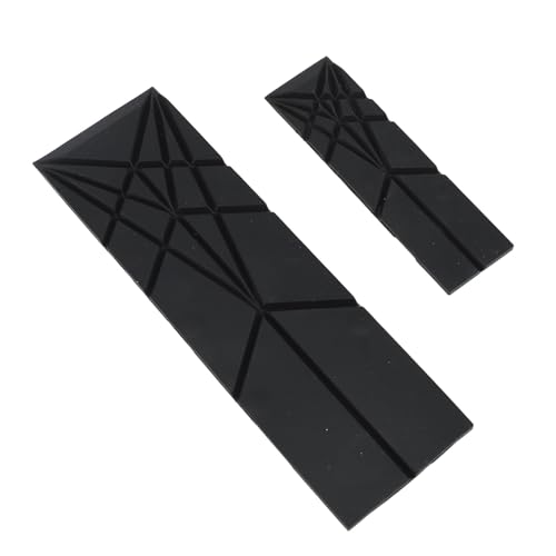 Sxhlseller Löffel Flacher Messung, Magnetische 6 Verschiedene Größen Klappmesslöffel Robuste für die Heimküche Leicht zu Reinigen (BLACK) von Sxhlseller